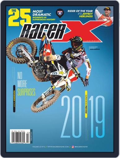 Racer X Illustrated February 1st, 2019 Digital Back Issue Cover