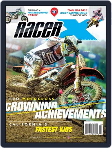 Racer X Illustrated November 1st, 2018 Digital Back Issue Cover
