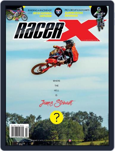 Racer X Illustrated March 1st, 2018 Digital Back Issue Cover