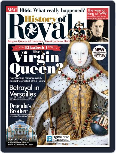History Of Royals August 1st, 2016 Digital Back Issue Cover