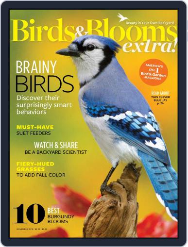 Birds and Blooms Extra November 1st, 2018 Digital Back Issue Cover