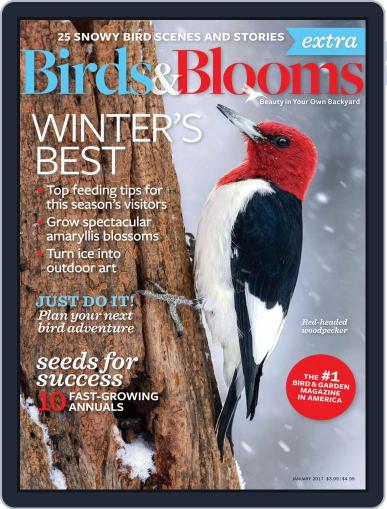 Birds and Blooms Extra January 1st, 2017 Digital Back Issue Cover