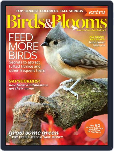 Birds and Blooms Extra November 1st, 2016 Digital Back Issue Cover