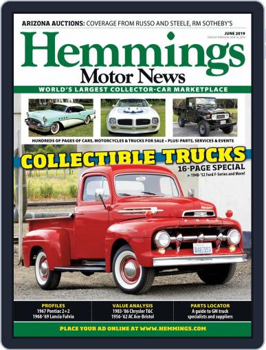 Hemmings Motor News June 1st, 2019 Digital Back Issue Cover