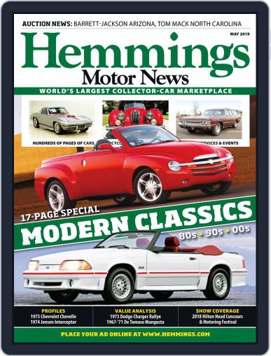 Hemmings Motor News May 1st, 2019 Digital Back Issue Cover
