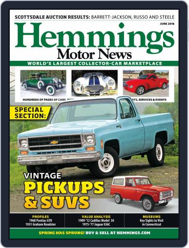 Hemmings Motor News June 1st, 2018 Digital Back Issue Cover