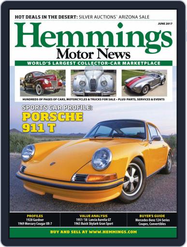 Hemmings Motor News June 1st, 2017 Digital Back Issue Cover