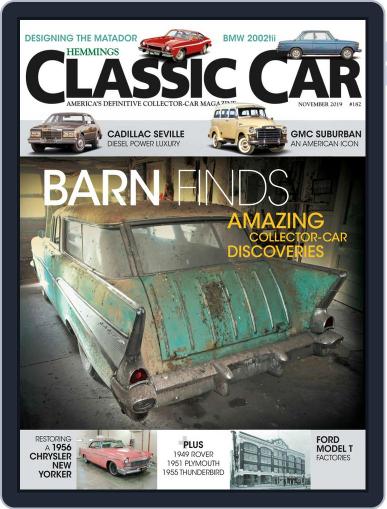 Hemmings Classic Car November 1st, 2019 Digital Back Issue Cover