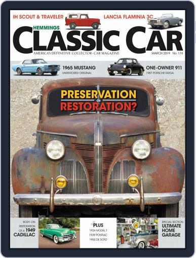 Hemmings Classic Car January 9th, 2019 Digital Back Issue Cover