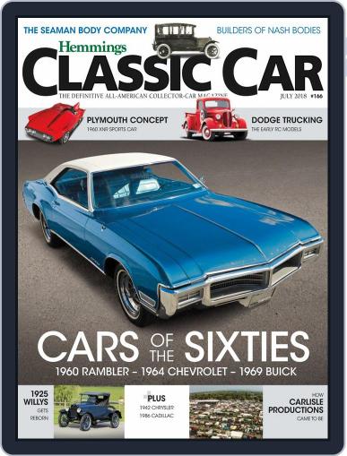Hemmings Classic Car July 1st, 2018 Digital Back Issue Cover