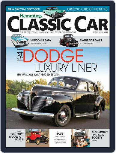 Hemmings Classic Car June 1st, 2018 Digital Back Issue Cover