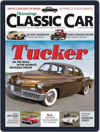 Hemmings Classic Car March 1st, 2018 Digital Back Issue Cover