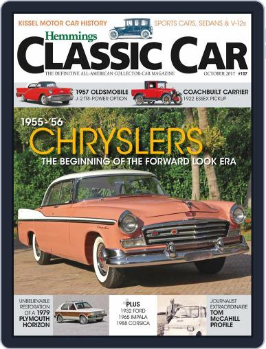 Hemmings Classic Car October 1st, 2017 Digital Back Issue Cover