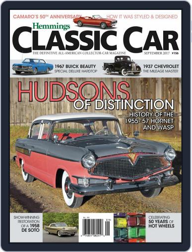 Hemmings Classic Car September 1st, 2017 Digital Back Issue Cover