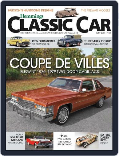 Hemmings Classic Car July 1st, 2017 Digital Back Issue Cover