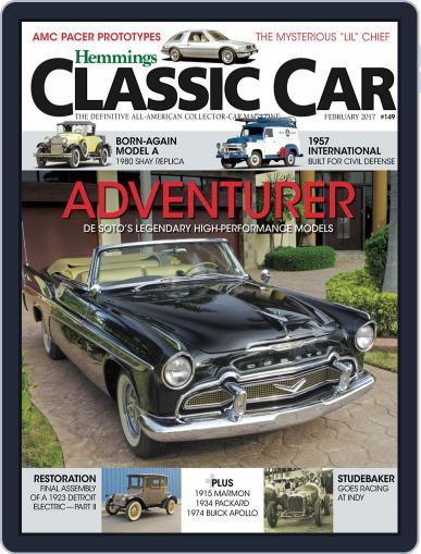 Hemmings Classic Car February 1st, 2017 Digital Back Issue Cover