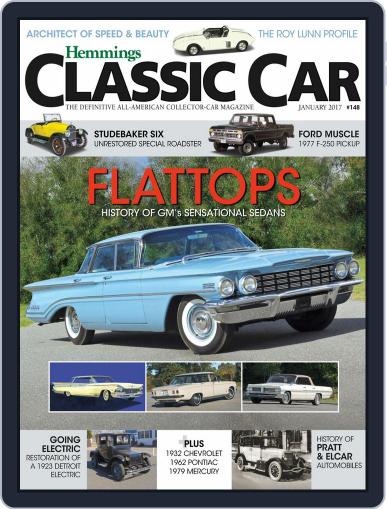 Hemmings Classic Car January 1st, 2017 Digital Back Issue Cover