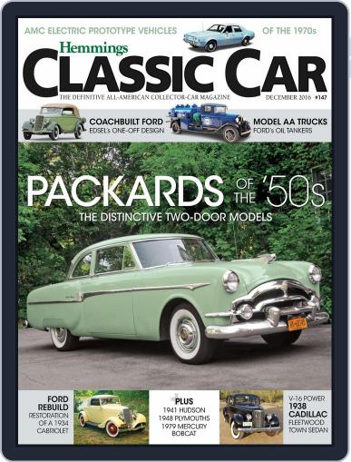 Hemmings Classic Car December 1st, 2016 Digital Back Issue Cover