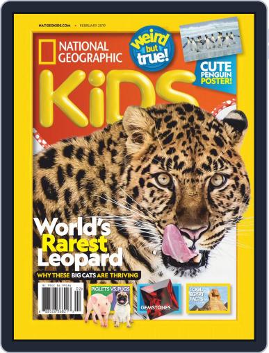 National Geographic Kids February 1st, 2019 Digital Back Issue Cover