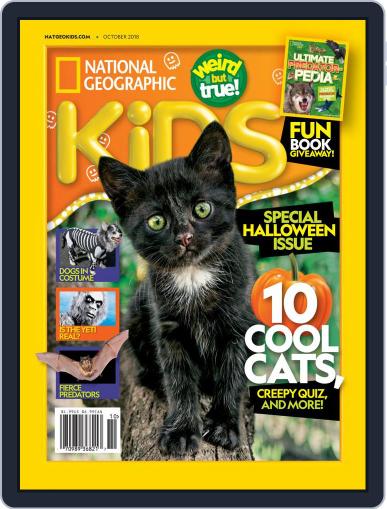 National Geographic Kids October 1st, 2018 Digital Back Issue Cover