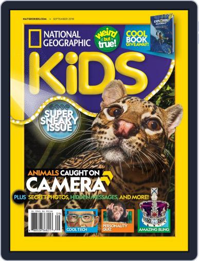 National Geographic Kids September 1st, 2018 Digital Back Issue Cover