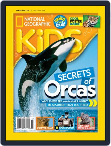 National Geographic Kids June 1st, 2018 Digital Back Issue Cover