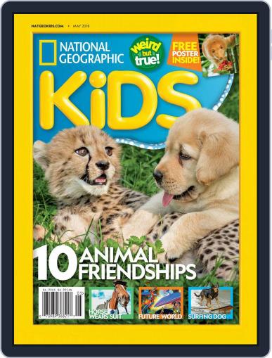National Geographic Kids May 1st, 2018 Digital Back Issue Cover