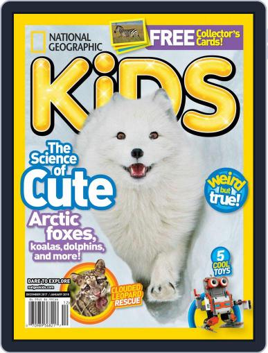 National Geographic Kids December 1st, 2017 Digital Back Issue Cover