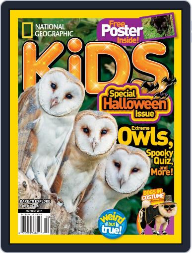 National Geographic Kids October 1st, 2017 Digital Back Issue Cover