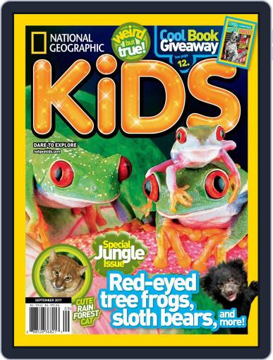 National Geographic Kids September 1st, 2017 Digital Back Issue Cover