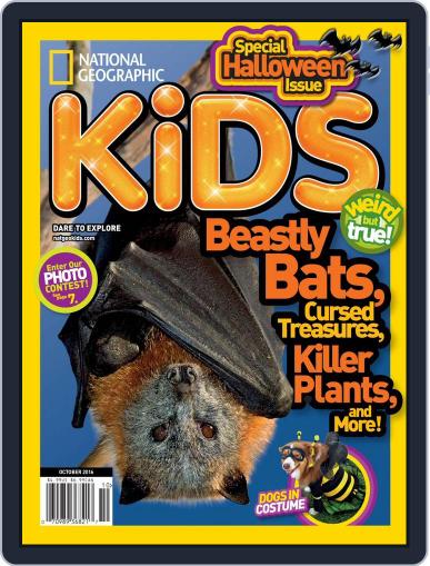 National Geographic Kids October 1st, 2016 Digital Back Issue Cover