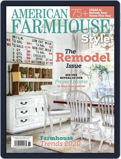 American Farmhouse Style February 1st, 2020 Digital Back Issue Cover
