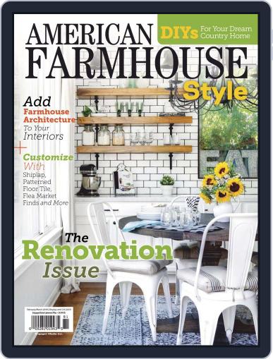 American Farmhouse Style February 1st, 2019 Digital Back Issue Cover
