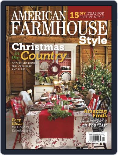 American Farmhouse Style October 30th, 2018 Digital Back Issue Cover