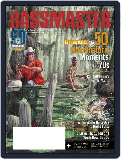 Bassmaster January 1st, 2018 Digital Back Issue Cover