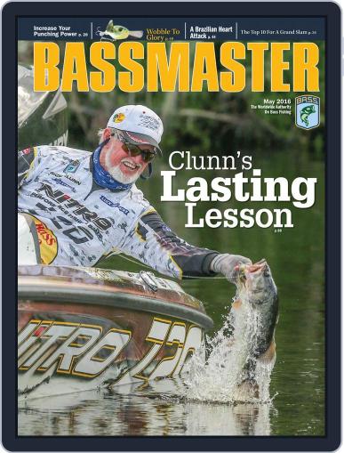 Bassmaster May 1st, 2016 Digital Back Issue Cover