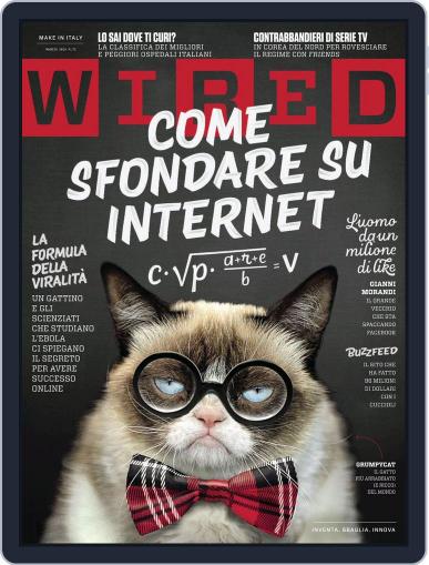 Wired Italia May 5th, 2015 Digital Back Issue Cover