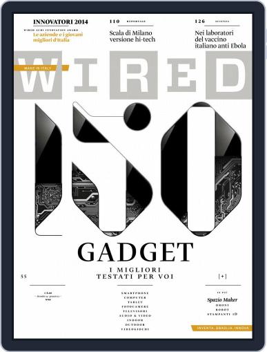 Wired Italia December 10th, 2014 Digital Back Issue Cover