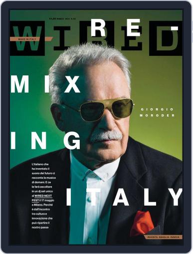 Wired Italia May 14th, 2014 Digital Back Issue Cover