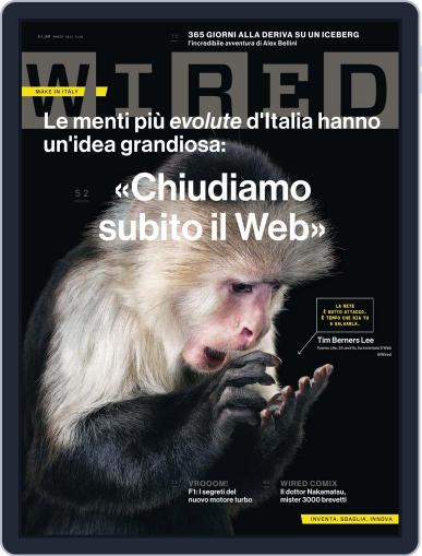 Wired Italia March 5th, 2014 Digital Back Issue Cover