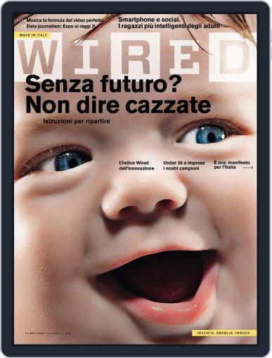 Wired Italia December 3rd, 2013 Digital Back Issue Cover