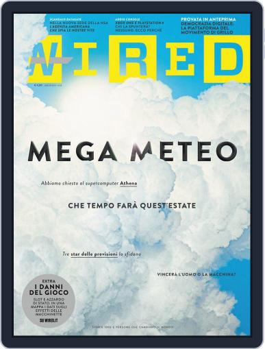 Wired Italia July 2nd, 2013 Digital Back Issue Cover