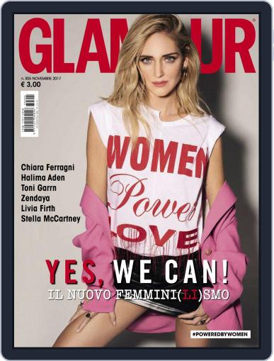 Glamour Italia November 1st, 2017 Digital Back Issue Cover