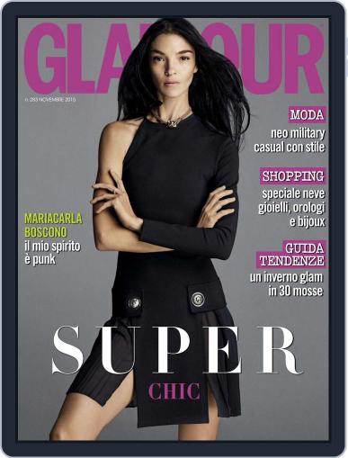 Glamour Italia November 1st, 2015 Digital Back Issue Cover
