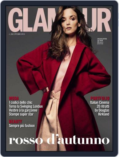 Glamour Italia October 1st, 2015 Digital Back Issue Cover