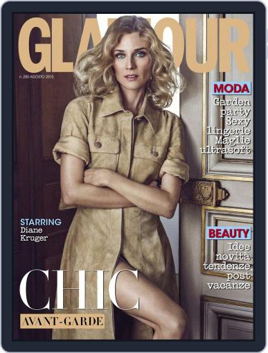 Glamour Italia August 1st, 2015 Digital Back Issue Cover