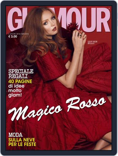 Glamour Italia November 30th, 2014 Digital Back Issue Cover
