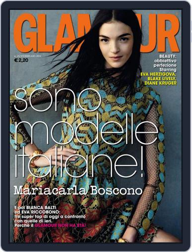 Glamour Italia January 20th, 2014 Digital Back Issue Cover