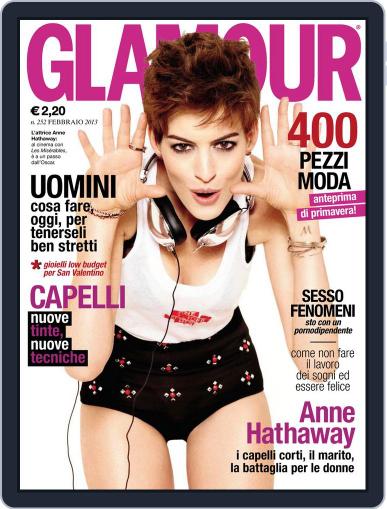 Glamour Italia January 26th, 2013 Digital Back Issue Cover