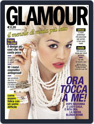 Glamour Italia October 30th, 2012 Digital Back Issue Cover